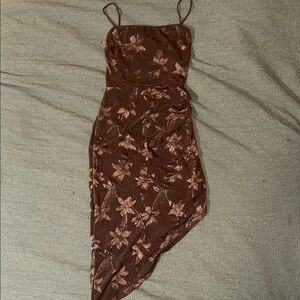 Windsor Brown Floral Dress